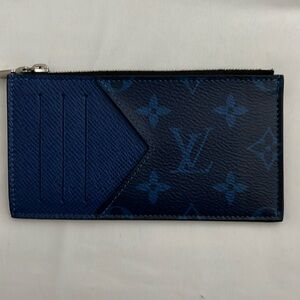 Louis Vuitton Coin Cardholder Wallet *blue* Never Used